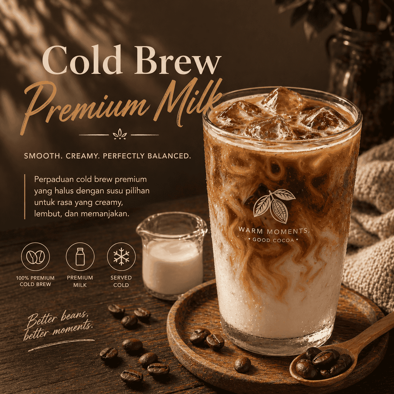 Cold Brew Premium Milk Kopi-Q
